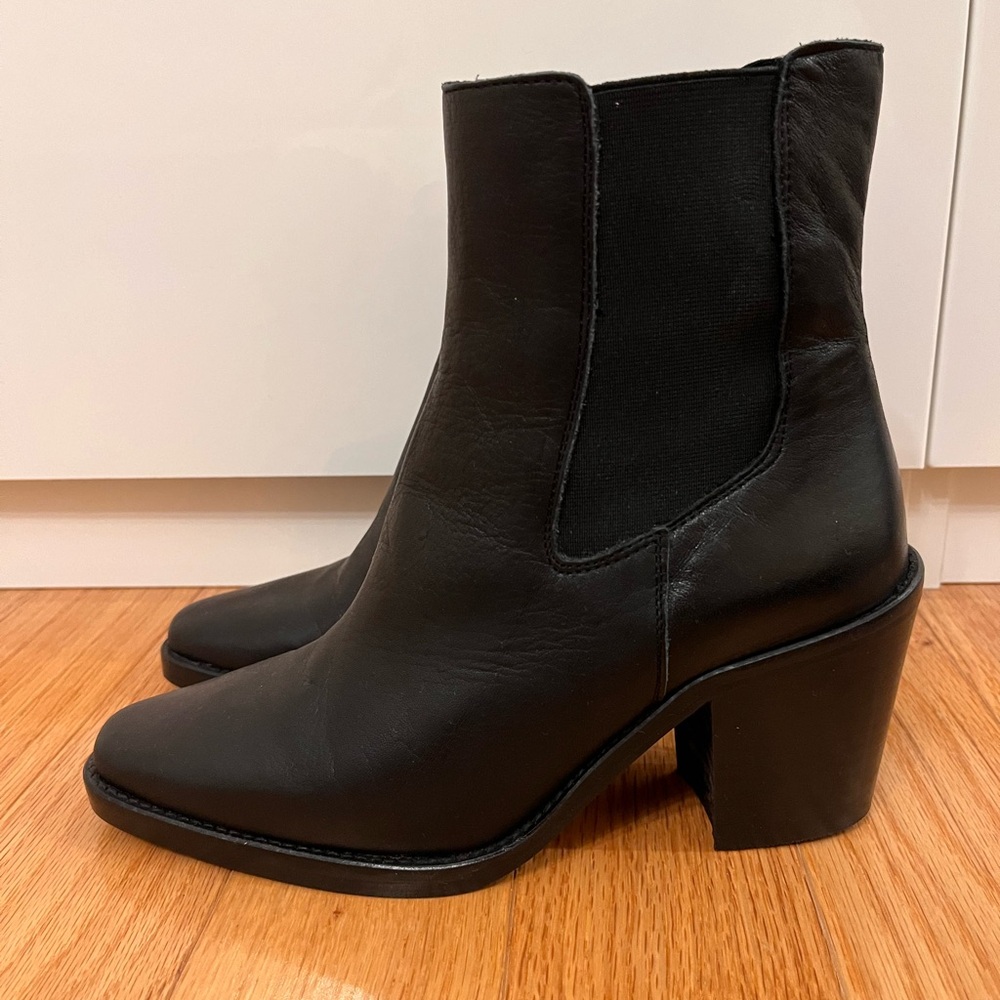 L’intervalle Kentucky Leather Ankle Boots